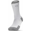 Under Armour Unisex ArmourDry™ Run Cushion Mid-Crew Socks 1P - white/black - Biely