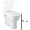 Wc kombi, pouze mísa Jika Mio vario odpad H8247160000001