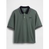 GAP Detské oversize polo tričko s logom Zelená M