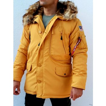 Alpha Industries Polar jacket pánska zimná bunda wheat žltá od 229,52 € -  Heureka.sk