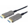 PremiumCord Ultra High Speed HDMI 2.1 optický fiber kabel 8K@60Hz,zlacené 30m kphdm21x30
