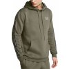 Under Armour Icon Fleece Hoodie Taping Marine OD Green/White S