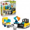 LEGO® DUPLO® 10475 Vozidlá na stavbe 3 v 1