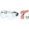KS Tools Ochranné okuliare s gumovou páskou, priehľadné, EN 166 310.0120