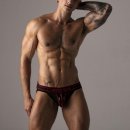 Jocksy Locker Gear LK0121 Look at Harder Jockstrap červené