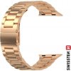 SWISSTEN REMÍNEK PRO APPLE WATCH KOVOVÝ 42-44 mm RUŽOVO ZLATÝ 46000313