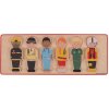 Bigjigs Toys Vkladacie puzzle záchranársky tím