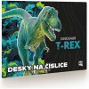 Dosky na číslice Premium Dinosaurus