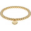 Amparo Miranda® Náramok Forever Love gold, Veľkosť perál 6 mm, Dĺžka 17 cm