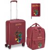 Príručný cestovný 3-Set Roncato - Harry Potter Spinner 55 + Cabin Backpack + zápisník /Burgundy
