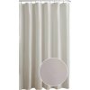 DURAMAT Kúpeľňový záves JAQUARD, 180 x 200 cm, textilný, béžový