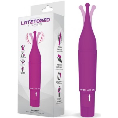 LateToBed Drimy Easy Quick Stimulator Silicone Purple