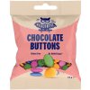 HEALTHYCO Chocolate buttons 40 g čokoládovej lentilky