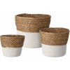 Home Styling Collection Ratanové úložné koše, 3 kusy