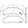 Sada brzdových platničiek kotúčovej brzdy BREMBO P 24 041