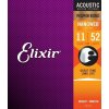 Elixir 16027 11/52 Nanoweb Phosphor Bronze Custom Light