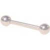 Titanový piercing rovný Barbell - 10ks Veľkosť: 1,2 x 10 x 3 mm