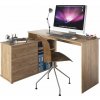 Tempo Kondela Univerzálny rohový PC stôl, dub artisan, TERINO