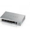 Zyxel GS1005-HP, 5 Port Gigabit PoE+ unmanaged desktop Switch, 4 x PoE, 60 Watt GS1005HP-EU0101F