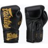 Boxerské rukavice Fairtex Glory Competition Lace Velcro black
