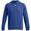 Pánska športová mikina cez hlavu Under Armour RIVAL FLEECE HOODIE modrá 1379757-432 - XL