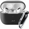 Obal / kryt s karabínou pre Apple AirPods Pro, čierne - Cellularline Bounce