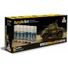 Italeri Acrylic Set WWll Military Allied Army 6x20ml