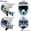 Husqvarna Kids Gravity Edrive helmet blue, modrá, M/51cm