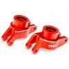 TRAXXAS Traxxas těhlice zadní hliníková červeně eloxovaná (pár)