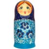 Ruská Matrioška 5ks Original 18cm (Každá jedna matrioška je ručne maľovaný originál)