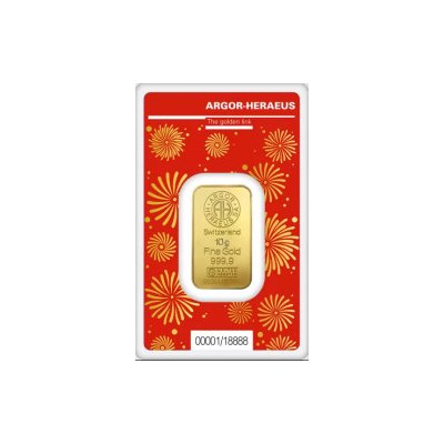 Argor-Heraeus Rok Draka zlatá tehlička 10 g