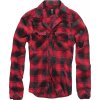 BRANDIT košeľa Checkshirt čierno-červená Veľkosť: 3XL