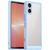 PROTEMIO 72913 CRYSTAL Ochranný kryt pre Sony Xperia 5 V modrý
