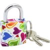 Zámok na kufor s motívom Květy