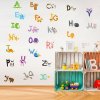 Veselá Stena Samolepka na stenu Abeceda so zvieratkami