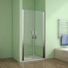 H K Sprchové dvere MELODY D2 90 dvojkrídlové 86-90 x 195 SE- MELODYD290-306