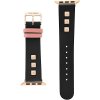Steve Madden Remienok s cvočkami pre Apple Watch 38 mm / 40 mm / 41 mm čierny WS/1004BKRG384041