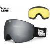 Snowboardové okuliare Horsefeathers Scout black | mirror silver 25/26 - Odosielame do 24 hodín