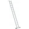 Hliníkový naklápací rebrík 1x14 priečok PRO 378 cm (max.150 kg)