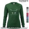 Mikina RANGER® - MAČKA - d Zelená XXL