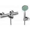 Vaňová batéria Jika Deep so sprchovacím setom 150 mm chróm H3231U70042711