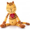 Lumpin Cat Pipa Lipa, stČervenáná - žltá (38 cm)
