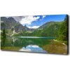 Foto obraz na plátne Morské oko Tatry 100x50 cm