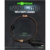 Korda Hotové montáže Dark Matter Leader Heli Safe Weed 1 m 40 lb