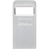 Kingston DataTraveler Micro/256GB/USB 3.2/USB-A/Strieborná DTMC3G2/256GB