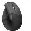 Logitech Lift Vertical Ergonomic Mouse - GRAPHITE / BLACK - 2.4GHZ/BT 910-006473
