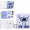 CurePink Kreativní blok v kroužkové vazbě Disney|Lilo & Stitch Stitch