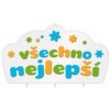 Tescoma tortová sviečka DELÍCIA KIDS, Všechno nejlepší - farebný mix