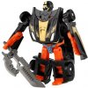 Transformer auto/robot plast 14cm čierny, 17x26x6cm