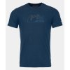 Pánske funkčné tričko Ortovox 150 Cool Vintage Badge Ts M Veľkosť: M / Farba: tmavomodrá